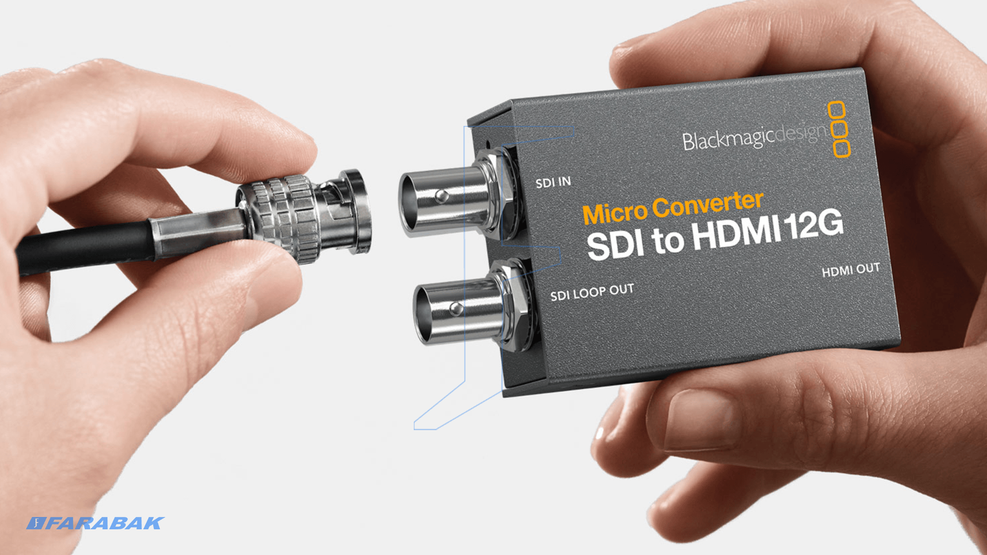 کوچک‌ترین مبدل ویدیویی SDI به HDMI با کیفیت حرفه‌ای