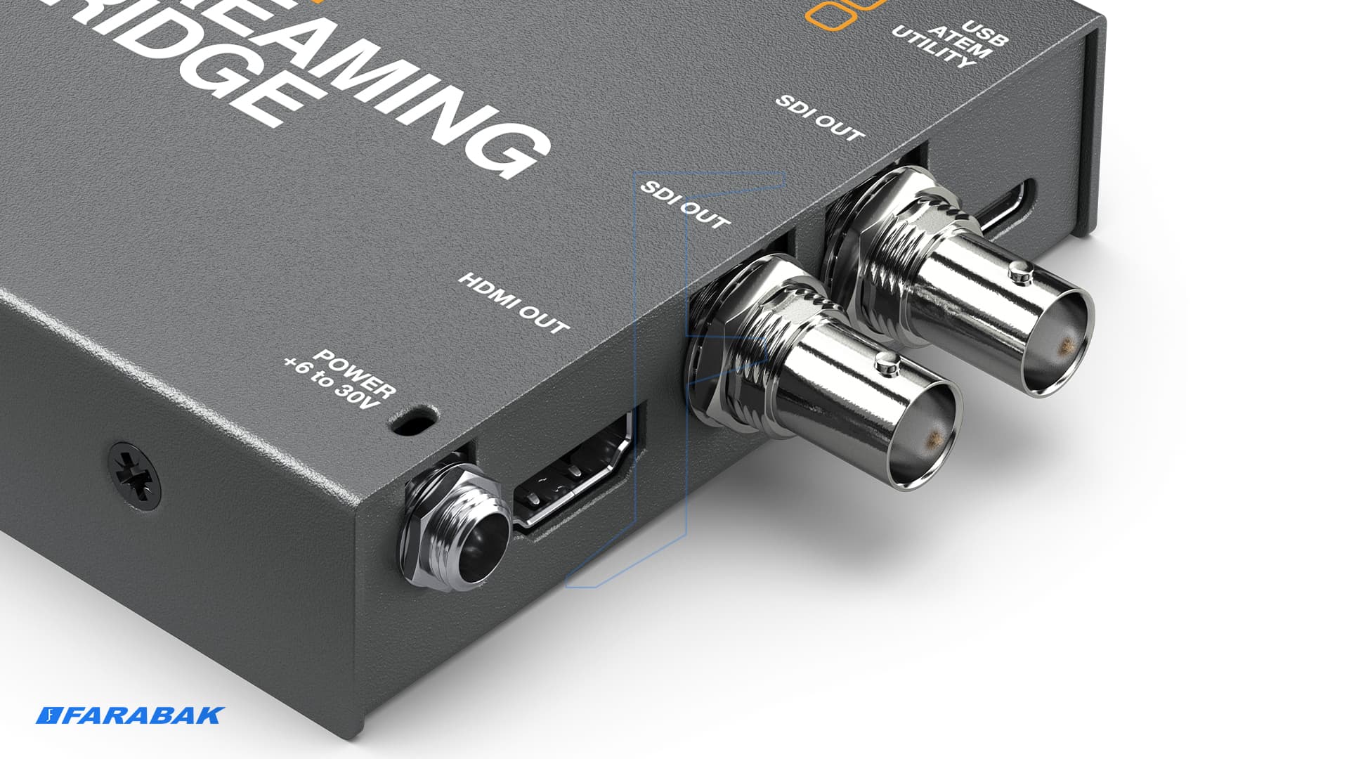خروجی همزمان صدای دیجیتال حرفه‌ای بر روی SDI و HDMI