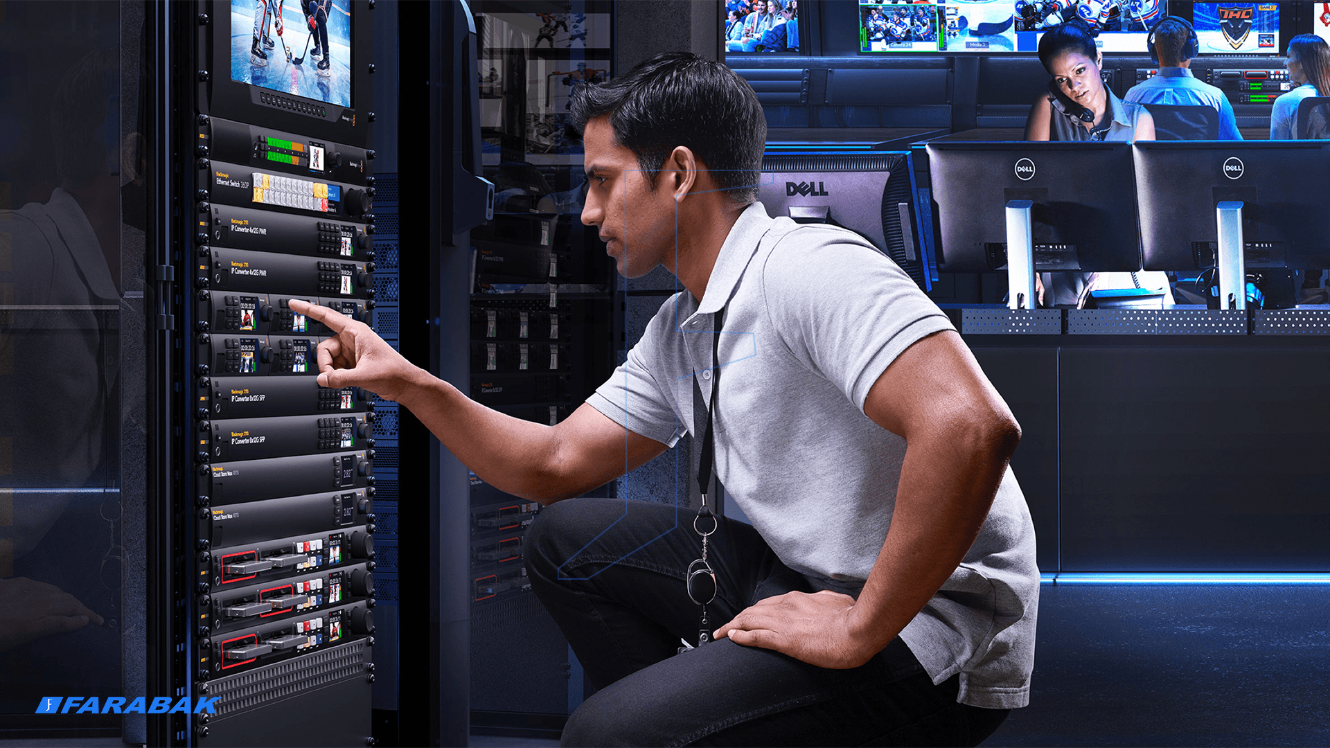 سازگاری کامل با شبکهها و پروتکلهای پیشرفته SMPTE 2110 و NMOS