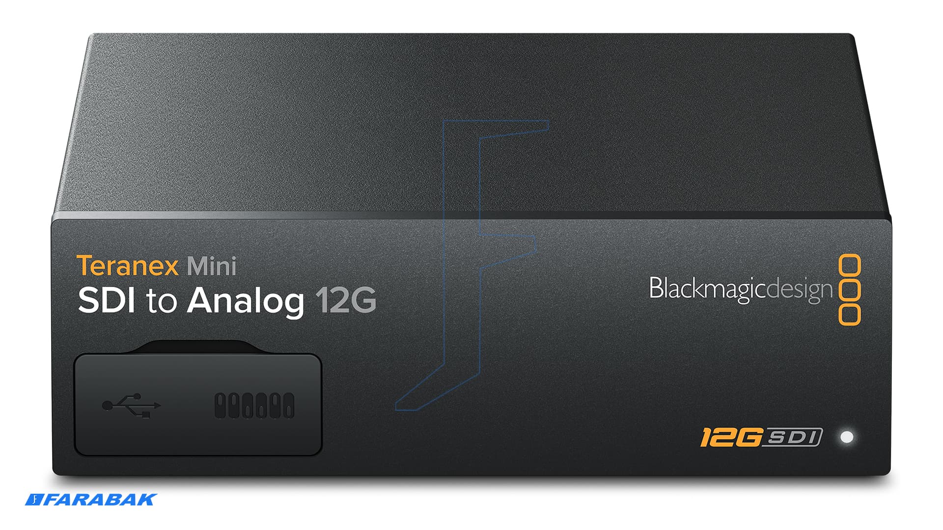 مبدل حرفه‌ای SDI به آنالوگ با پشتیبانی از 12G-SDI
