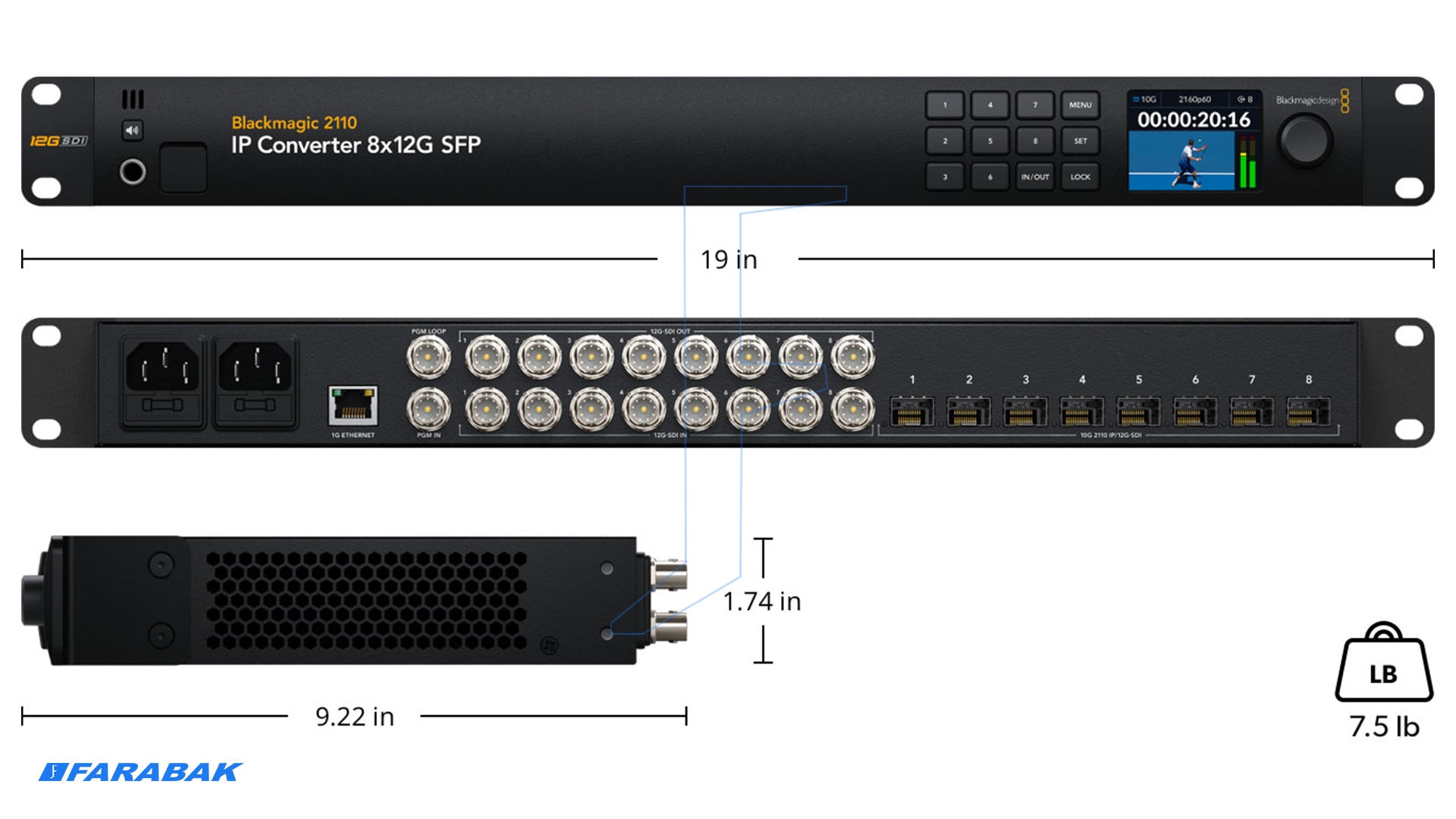 طراحی رک 1RU با منبع تغذیه دوگانه قابل اطمینان
