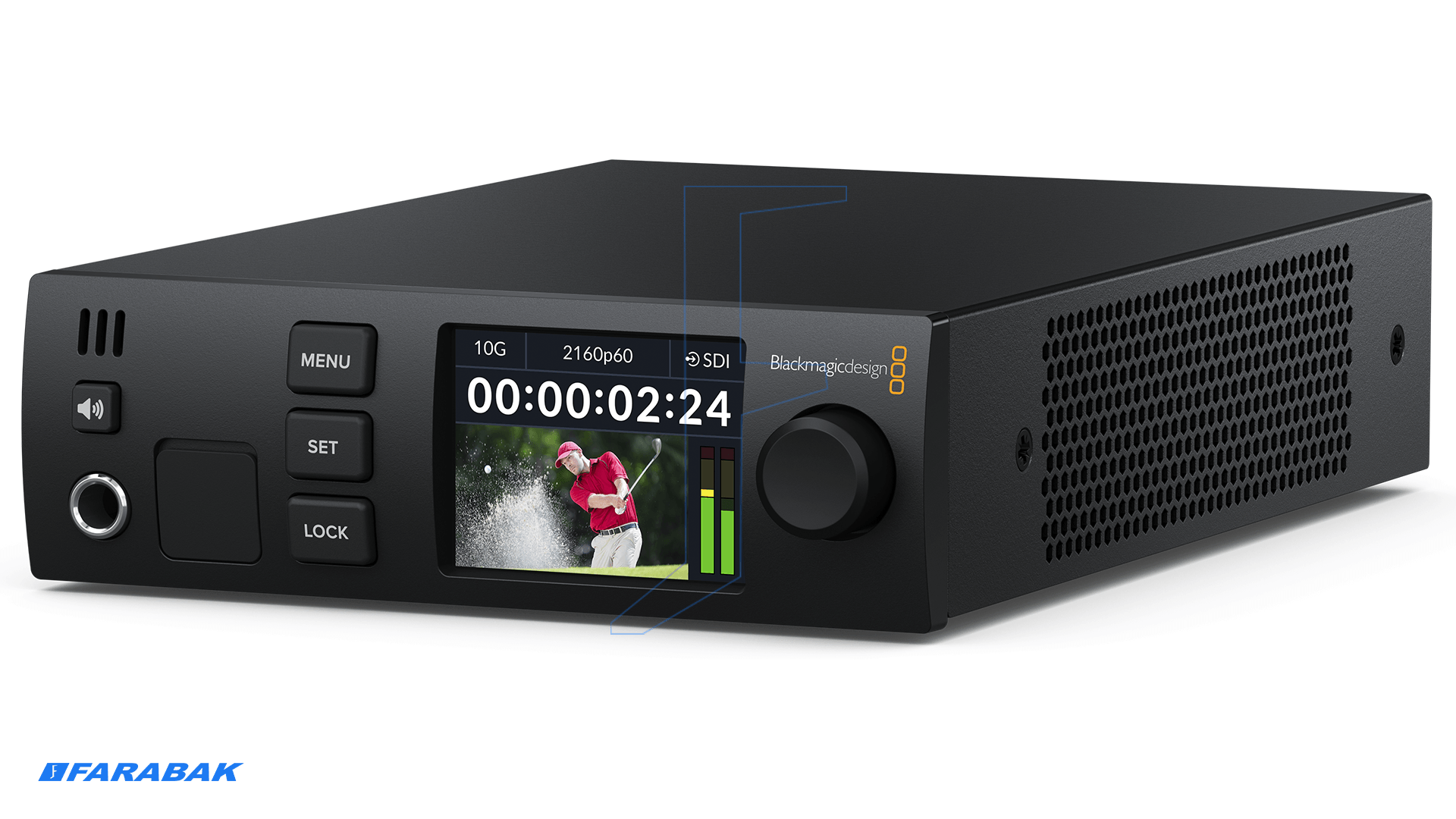 تبدیل حرفهای 12G-SDI و SMPTE-2110 به HDMI با کیفیت بینظیر