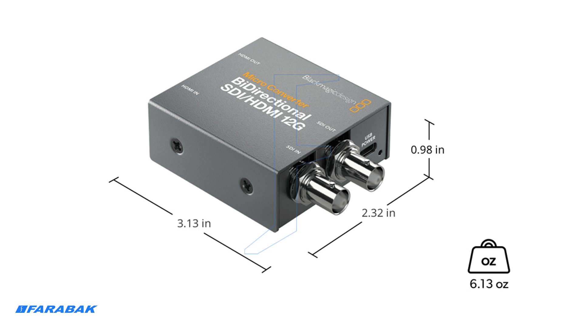 طراحی مقاوم فلزی و ابعاد کوچک مناسب برای هر محیط
