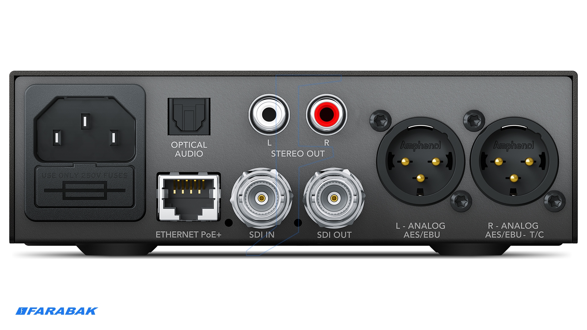 خروجی حرفهای صدای آنالوگ و دیجیتال از طریق Teranex Mini SDI to Audio 12G