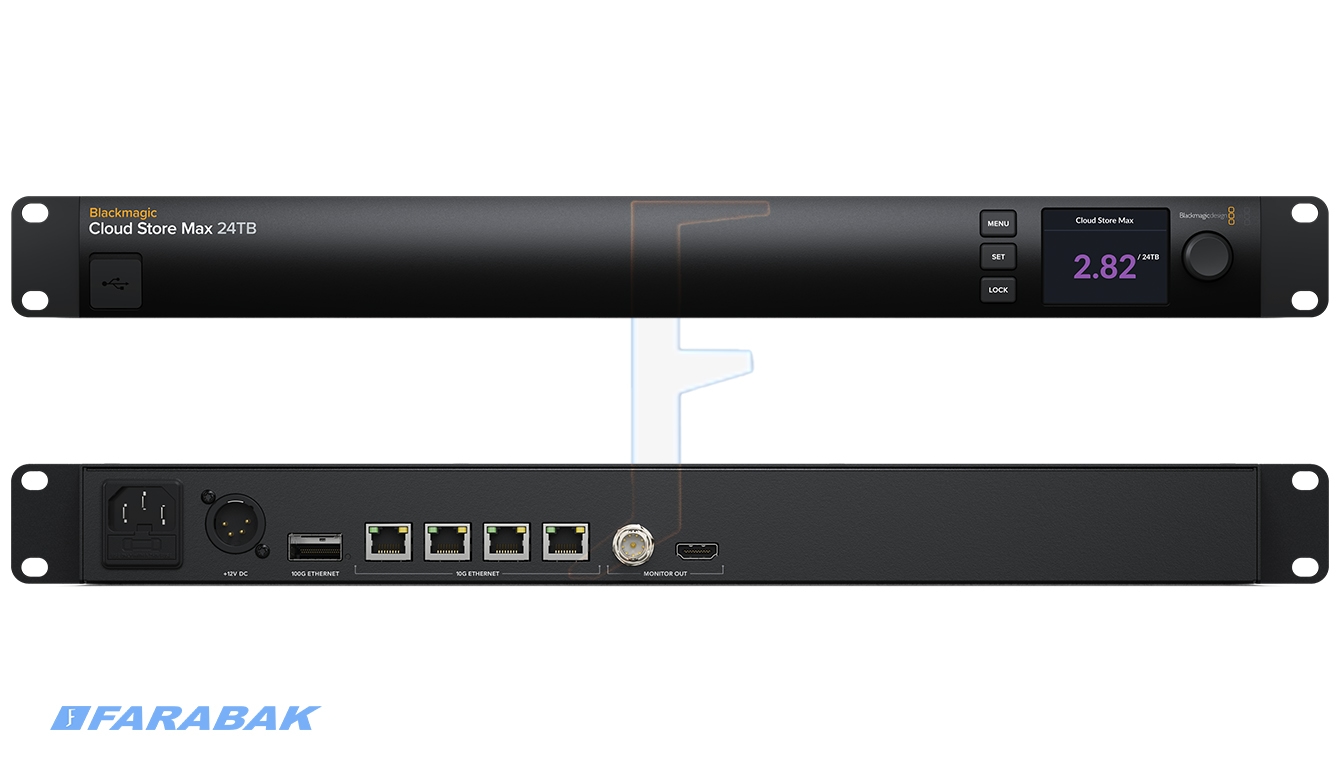 Blackmagic Cloud Store Max 24TB