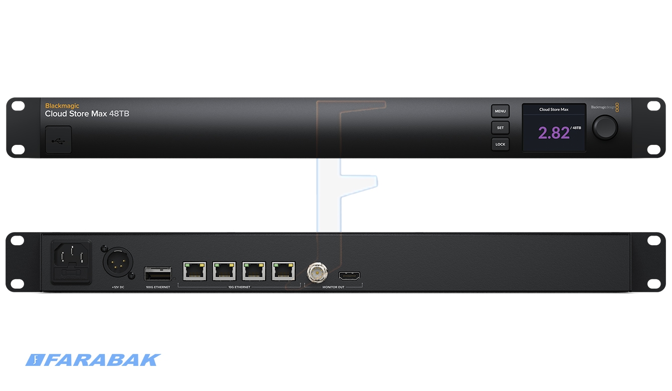 Blackmagic Cloud Store Max 48TB