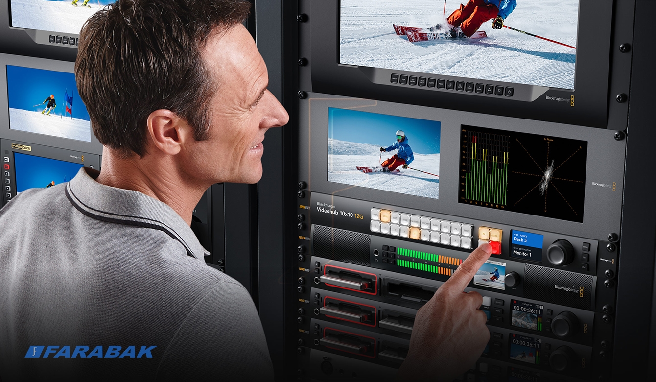 Blackmagic Videohub 10x10 12G