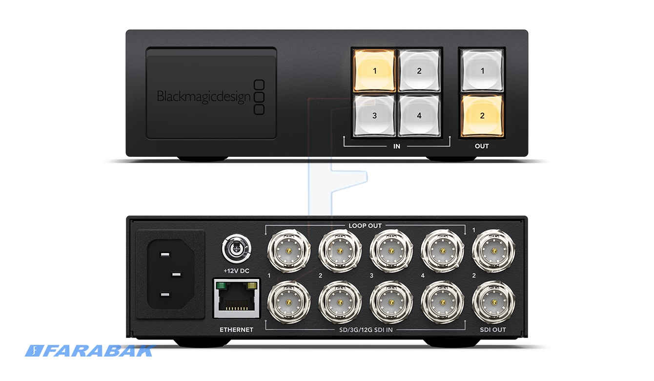 Blackmagic Videohub Mini 4x2 12G