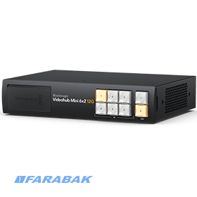 Blackmagic Videohub Mini 6x2 12G