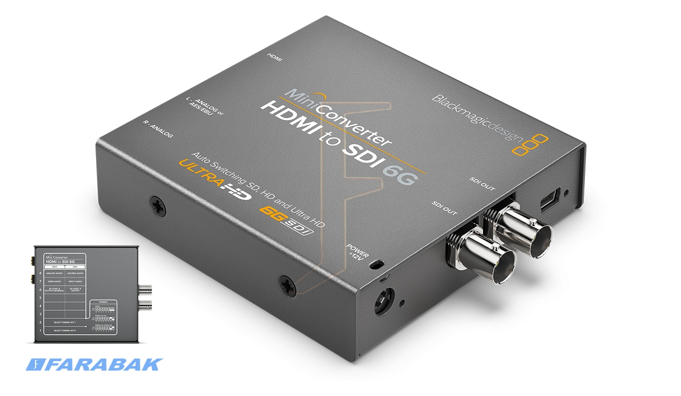 Mini Converter HDMI to SDI 6G