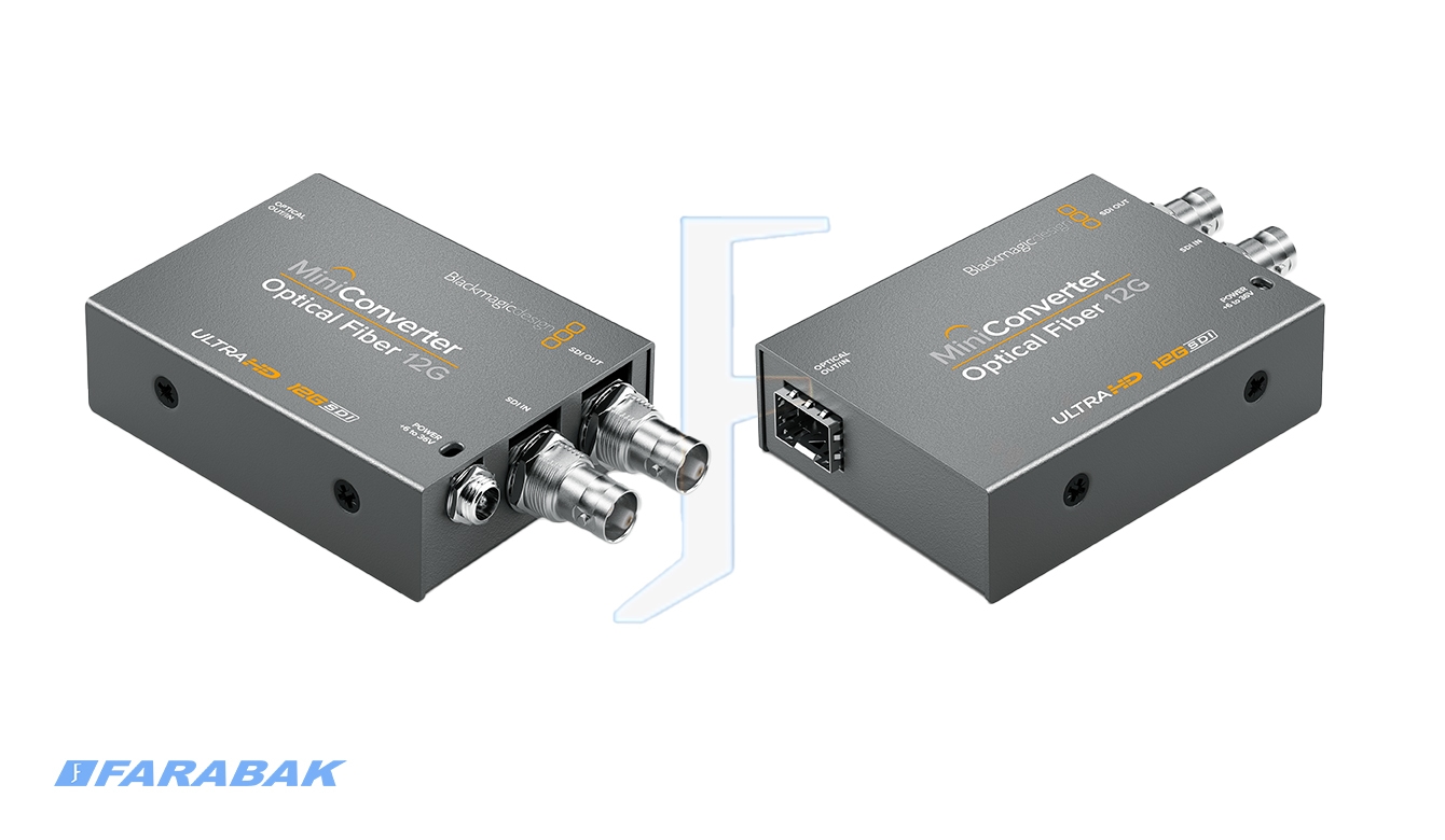 Mini Converter Optical Fiber 12G