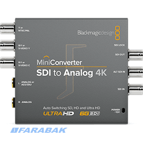 Mini Converter SDI to Analog 4K