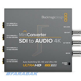 Mini Converter SDI to Audio 4K