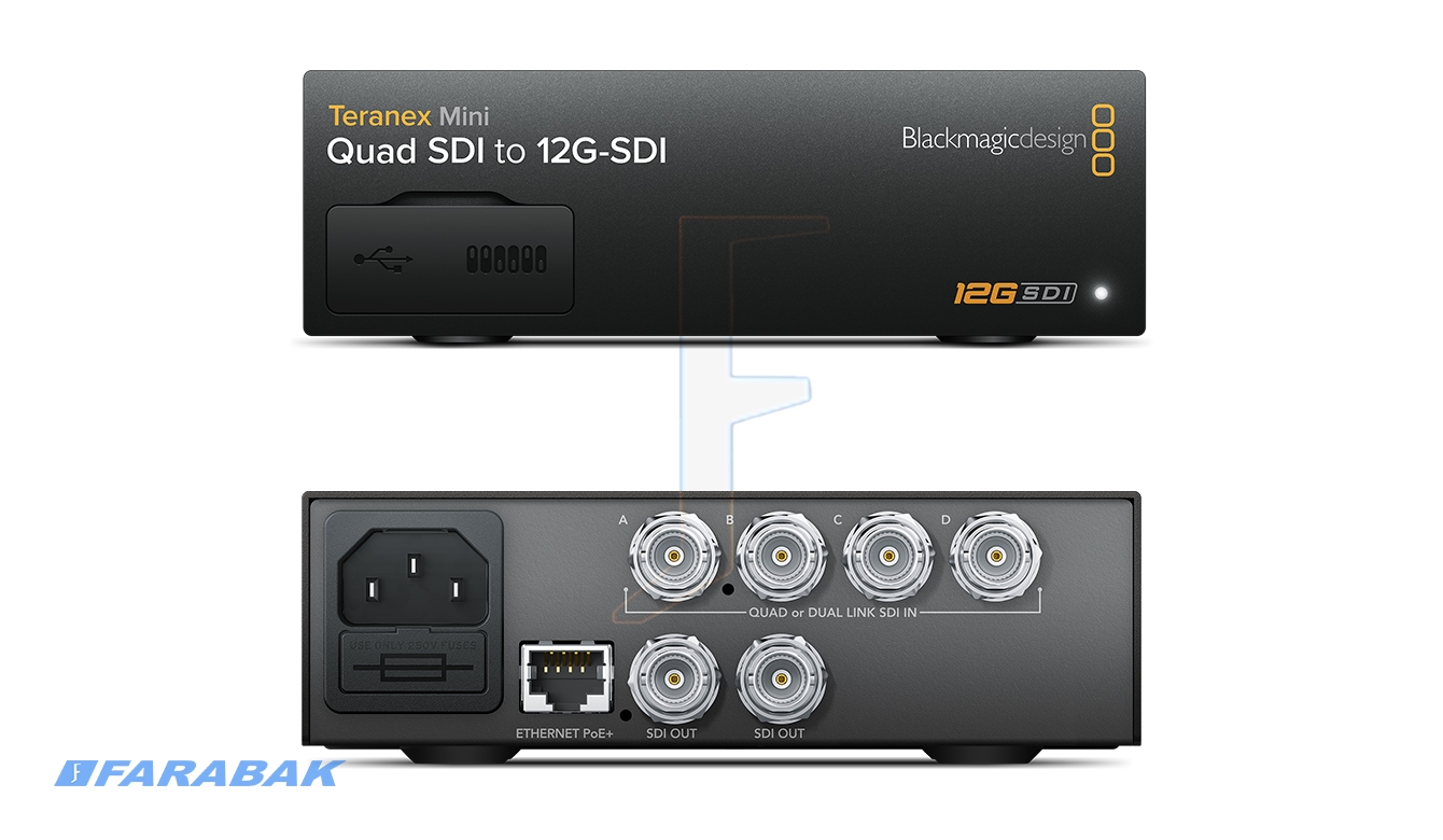 Teranex Mini Quad SDI to 12G‑SDI