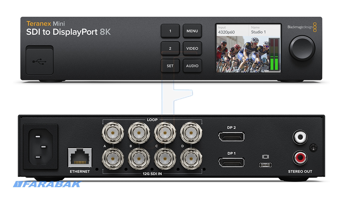 Teranex Mini SDI to DisplayPort 8K HDR