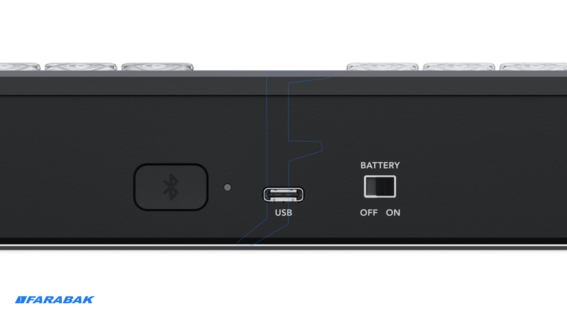 اتصال سریع و قابل اطمینان با USB-C و بلوتوث ۵.۱