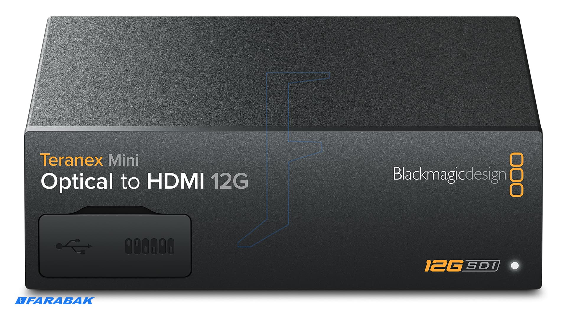 مبدل حرفهای SDI و فیبر نوری به HDMI با پشتیبانی 12G