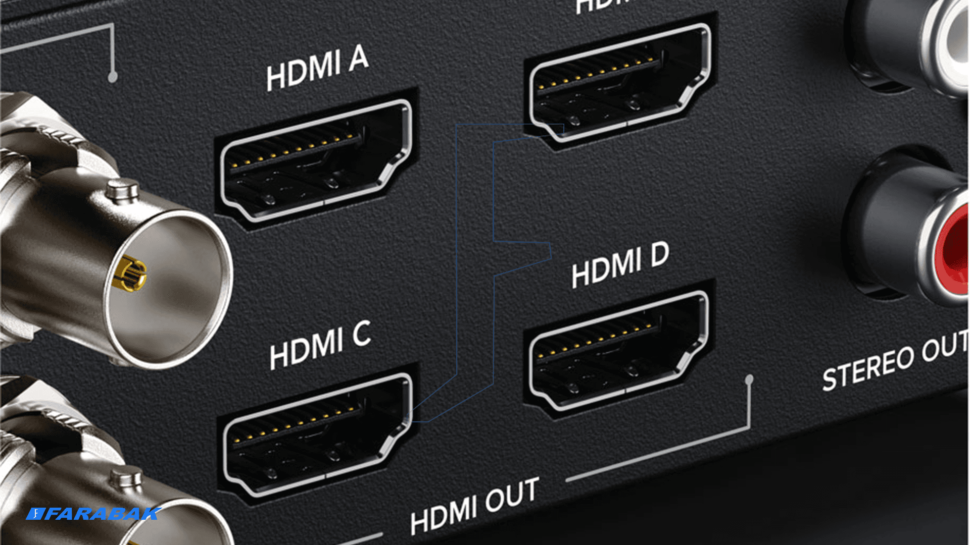 چهار خروجی HDMI 2.0 همزمان برای اتصال گسترده