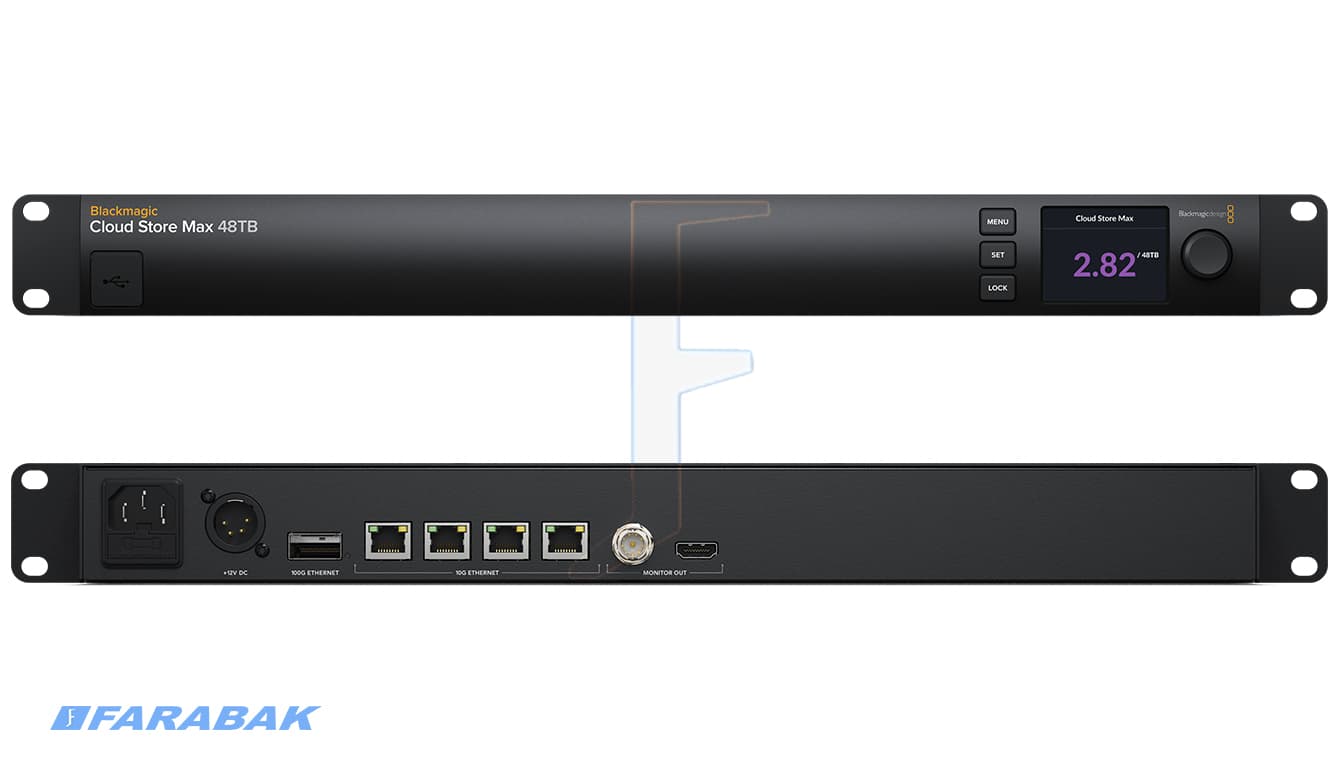 Blackmagic Cloud Store Max 48TB