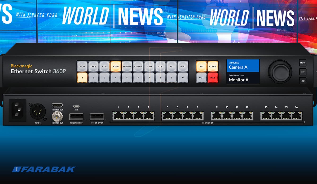 Blackmagic Ethernet Switch 360P