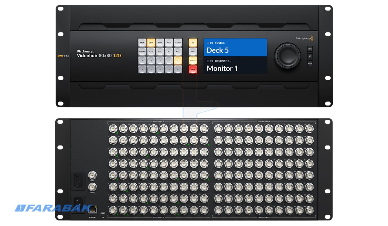 Blackmagic Videohub 80x80 12G