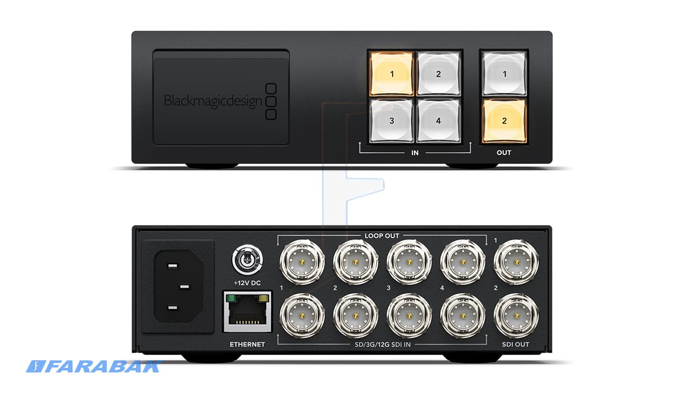 Blackmagic Videohub Mini 4x2 12G