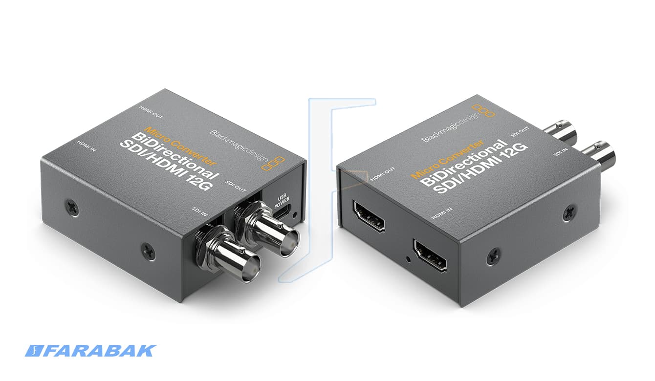 Micro Converter BiDirectional SDI/HDMI 12G wPSU