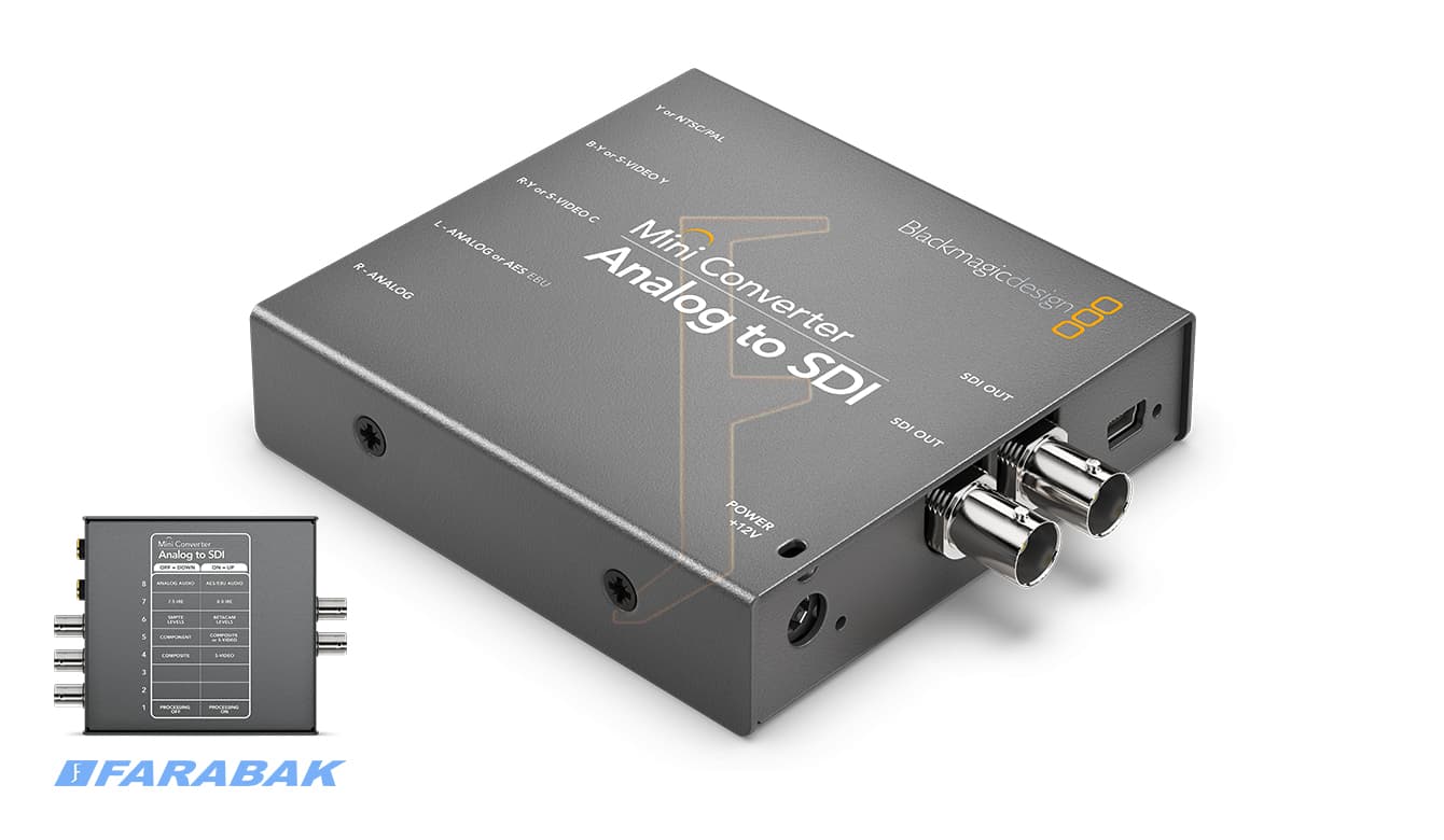 Mini Converter Analog to SDI