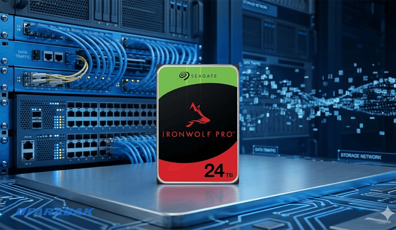 هارد دیسک Seagate IronWolf Pro 24TB Enterprise NAS