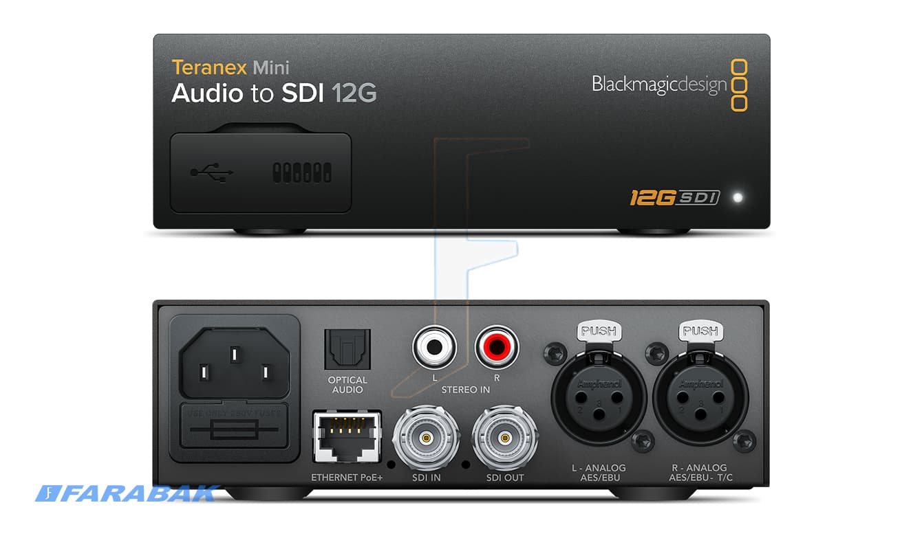 Teranex Mini Audio to SDI 12G