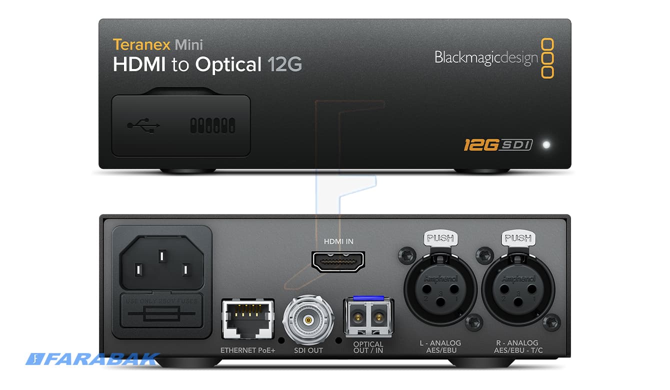 Teranex Mini HDMI to Optical 12G